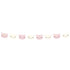 Pink Kitty Cat Paper Hanging Banner
