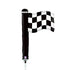 Checkered Race Flag Birthday Air-Fill Balloon | 14 INCH