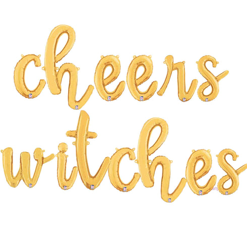 Cheers Witches Halloween Balloon Banner Kit