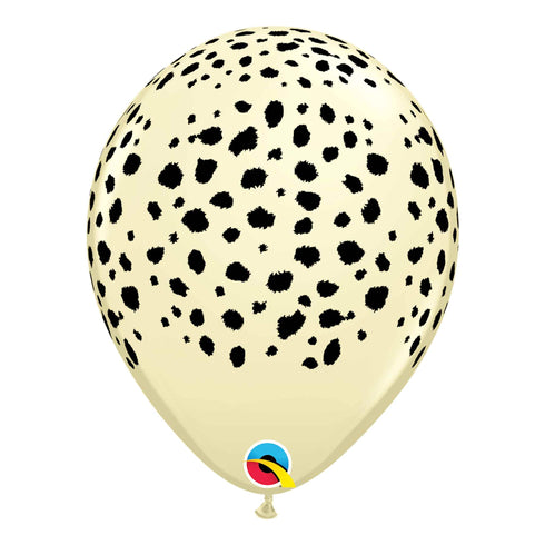 Cheetah Animal Print Latex Balloons | 12 INCH | Package 6