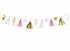 Pretty Pink Nutcracker Christmas Paper Garland