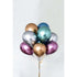 Chrome Round Latex Balloons | 11 INCH | Package 10