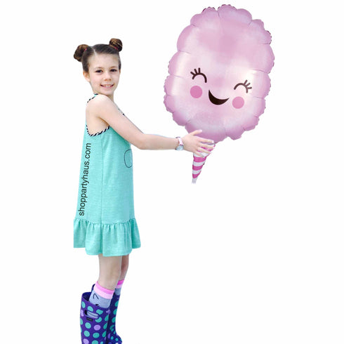 Pink Cotton Candy Balloon | 30 INCH