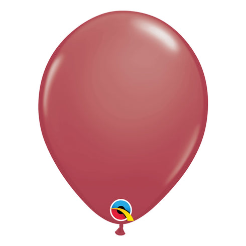Cranberry | 16 Inch | Qualatex Latex Balloons | Package 6