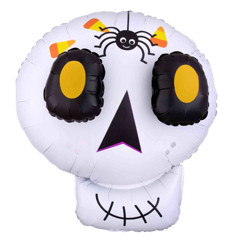 Cute Halloween Skull Balloon | 3D | 25 INCH