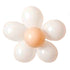 Daisy Flower Latex Balloon Kit | White and Blush