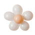 Daisy Flower Latex Balloon Kit | White and Blush