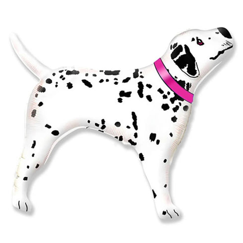 Blue Dalmatian Puppy Dog Balloon | 35 INCH