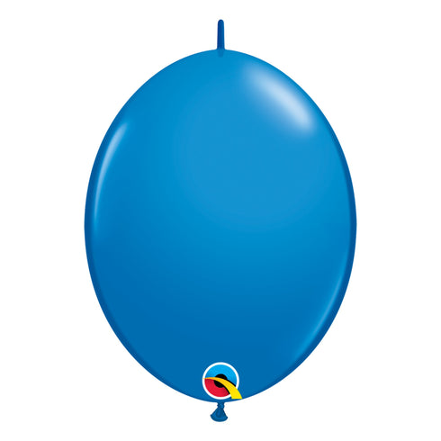 Dark Blue | 12 Inch | Qualatex QuickLink® Latex Balloons | Package 10
