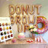Donut Grow Up Party Balloons | Silver | Gold | Rose Gold | Pink | Blue