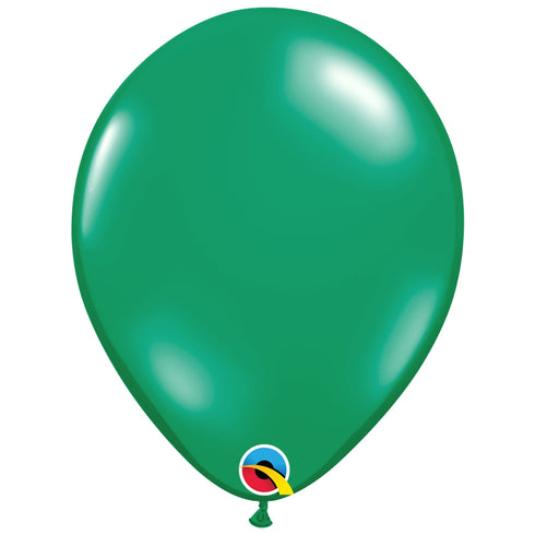Emerald Green | 11 Inch | Qualatex Latex Balloons | Package 10