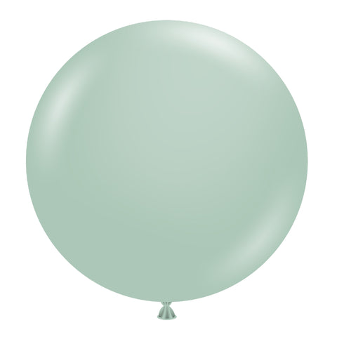 Empower Mint | 17 INCH | Tuftex Latex Balloons | Package 6