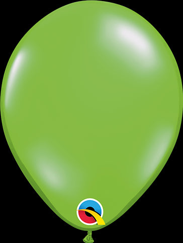 Jewel Lime Green Latex Balloons | 16 INCH (40cm) | Package 6