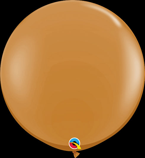 Mocha Brown Latex Balloons | 36 INCH | Qualatex