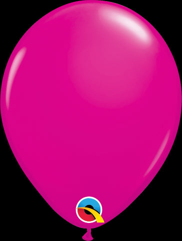 Wild Berry Pink | 16 INCH | Qualatex Latex Balloons | Package 6