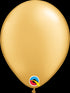 Gold Metallic Qualatex Latex Balloons | 16 INCH (40cm) | Package 6