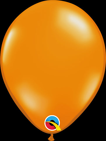 Mandarin Orange Latex Balloons | 5 INCH | Package 10