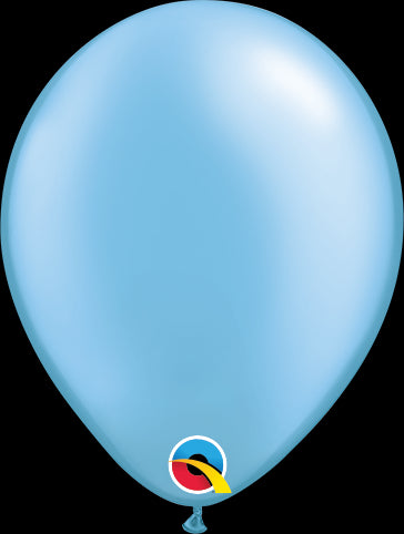 Pearl Azure Latex Balloons | 5 INCH | Package 10