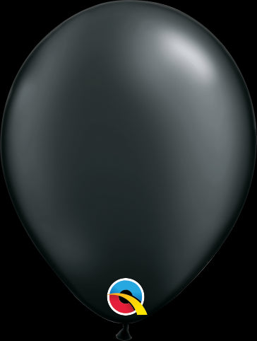 Pearl Black Onyx Latex Balloons | 5 INCH | Package 10