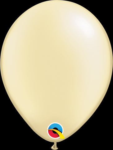 Pearl Ivory Latex Balloons | 5 Inch | Qualatex