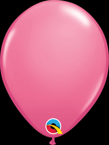 Rose Pink | 16 INCH | Qualatex Latex Balloons | Package 6