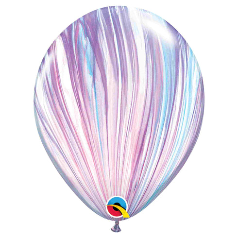Fashion Marble Super Agate Latex Balloons | 11 INCH | Package 6