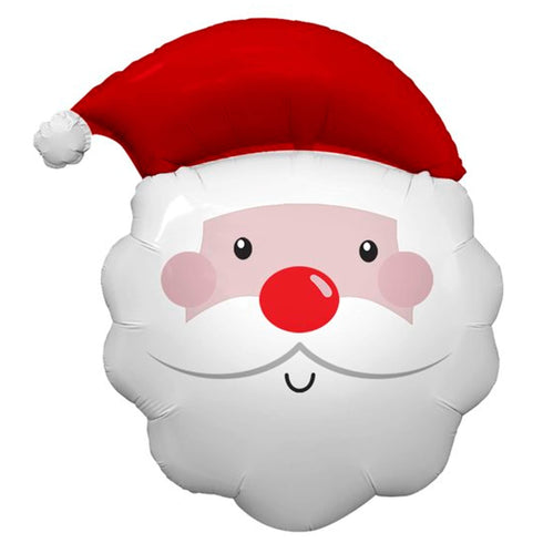 Feelin Festive Santa Christmas Balloon | 24 INCH