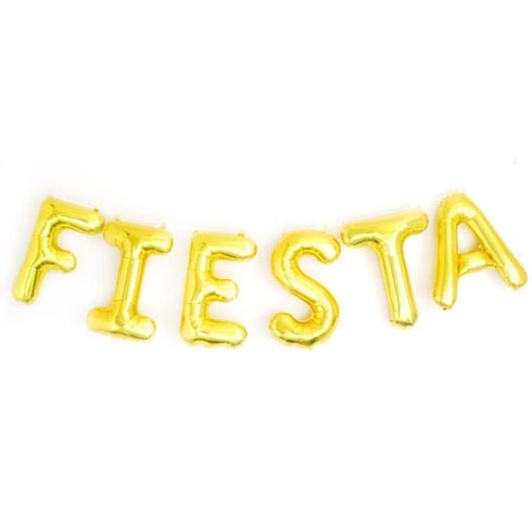 Fiesta Balloon Banner Kit | Rose Gold | Gold | Pink | Blue | Silver
