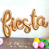 Gold FIESTA Script Balloon | 53 Inch