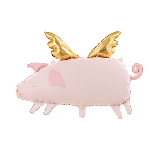 Lucky Flying Pig Balloons | 28 INCH