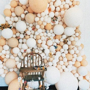 Nude Ombre Latex Balloon Garland