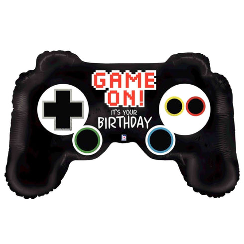 Game On Controller Birthday Balloons | 36 Inch