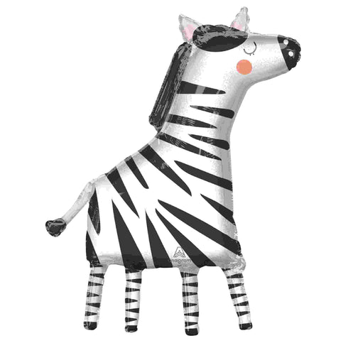 Get Wild Zebra Balloons | 36 INCH