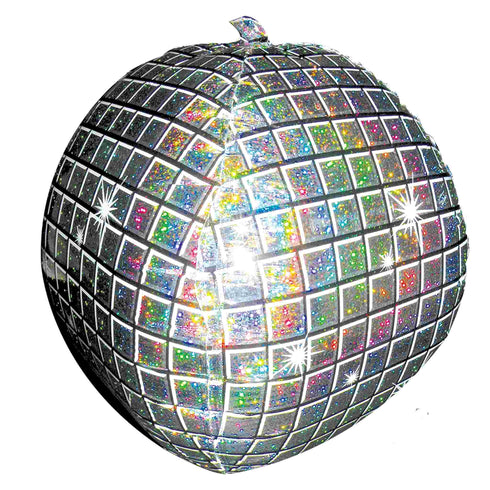 Glitter Disco Ball Balloon | 15 INCH