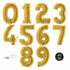 Gold Number 3 Balloons | 40 INCH
