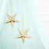 Paper Star Decorations | Gold | 18 Inch or 12 Inch