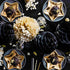 Metallic Gold Star Paper Plates | Small