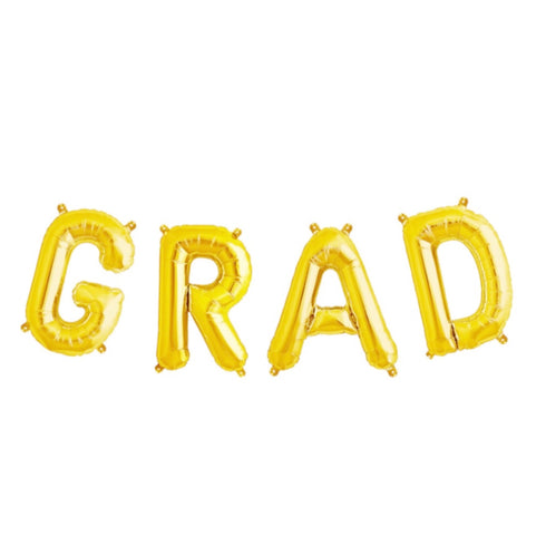 Grad Balloon Banner | Silver | Gold | Rose Gold | Pink | Blue