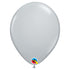Gray Latex Balloons Qualatex | 11 INCH (28cm) | Package 10