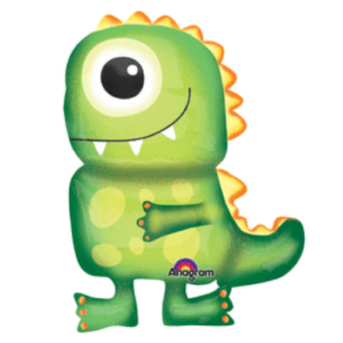 Green Airwalker Monster Foil Balloon | 50 INCH