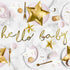 Hello Baby Gold Paper Garland