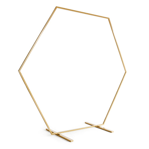 Hexagon Metal Display Stand