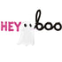 Hey Boo Ghost Halloween Balloon Banner Kit