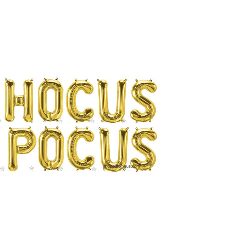 Hocus Pocus Balloon Banner Kit