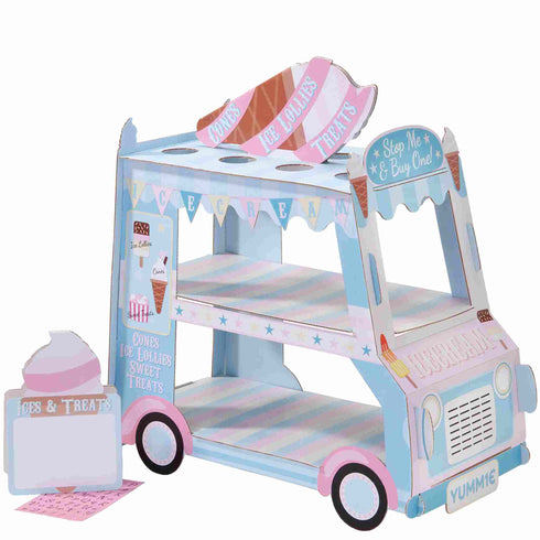 Ice Cream Truck Cupcake and Treat Stand