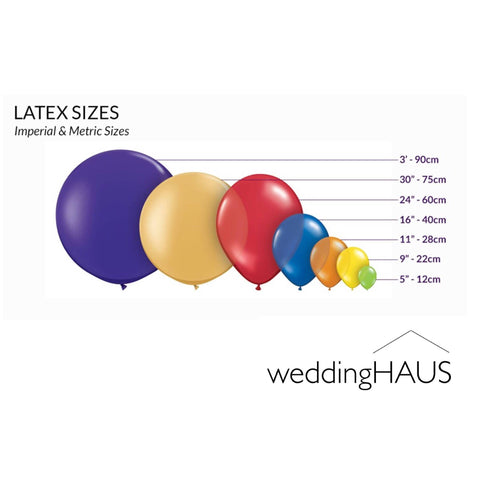 Taupe Latex Balloon l 5", 11", 24", 36"