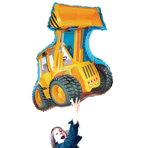 Yellow Construction Loader Balloon | 32 Inch