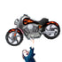 Copper Motorcycle Foil Balloon 45 IN