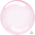 Pink Crystal Clearz Orbz Balloons 20 INCH