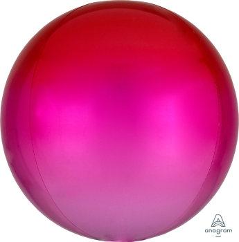 Ombre Round Orbz Balloons | 16 INCH